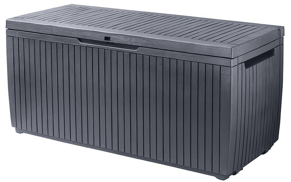 ΜΠΑΟΥΛΟ ΑΠΟΘΗΚΕΥΣΗΣ KETER SPRINGWOOD 305L ΓΡΑΦΙΤΗΣ 123X53.5X57CM