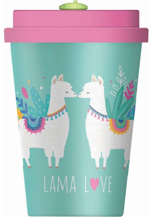 ΠΟΤΗΡΙ BAMBOOCUP LAMA LOVE 350ML φωτογραφία