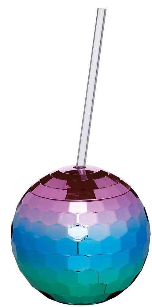 KITCHEN CRAFT ΠΟΤΗΡΙ ΚΟΚΤΕΙΛ KITCHEN CRAFT DISCO ΜΕ ΚΑΠΑΚΙ - ΚΑΛΑΜΑΚΙ 560ML