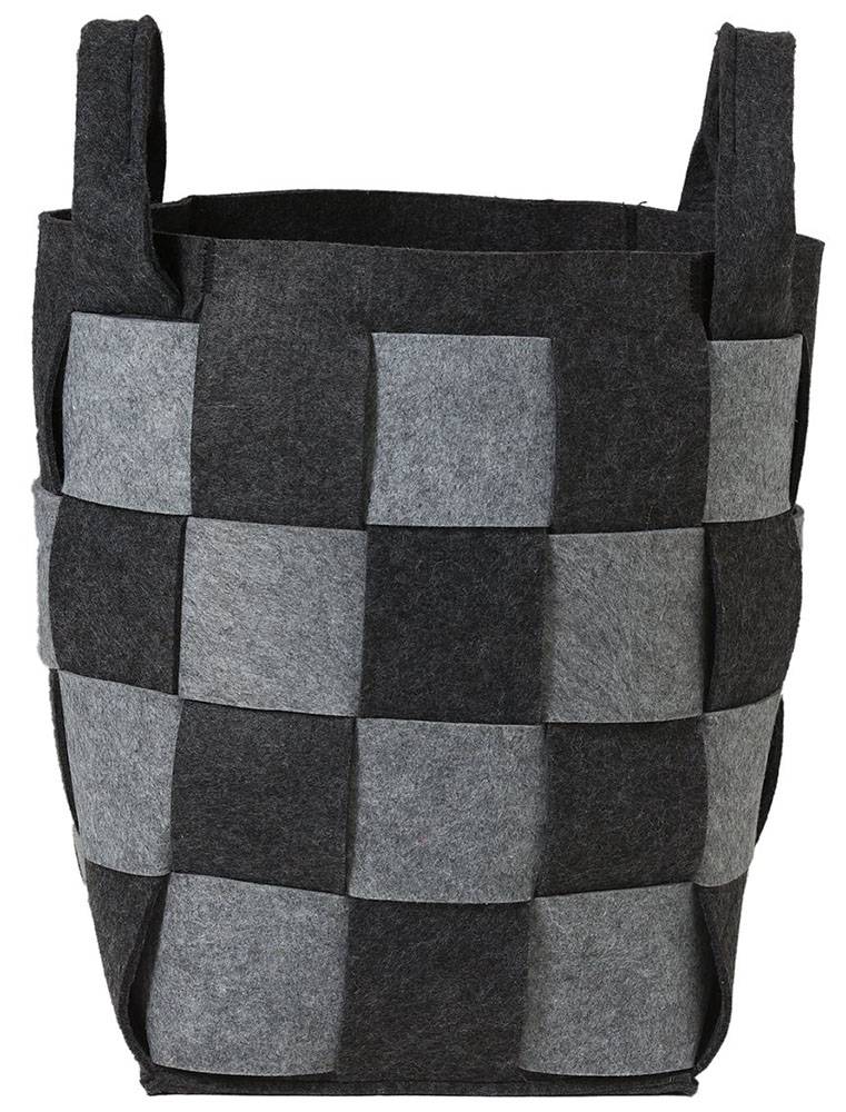 SEALSKIN ΚΑΛΑΘΙ ΑΠΛΥΤΩΝ SEALSKIN WEAVE ΥΦΑΣΜΑ ΜΑΥΡΟ (30X30X46CM)