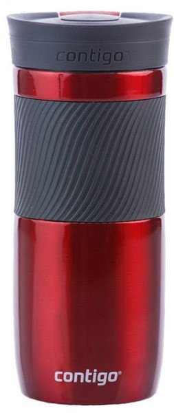 CONTIGO ΠΟΤΗΡΙ CONTIGO SNAPSEAL BYRON VACUUM INSULATED STAINLESS STEEL RED (470ML)