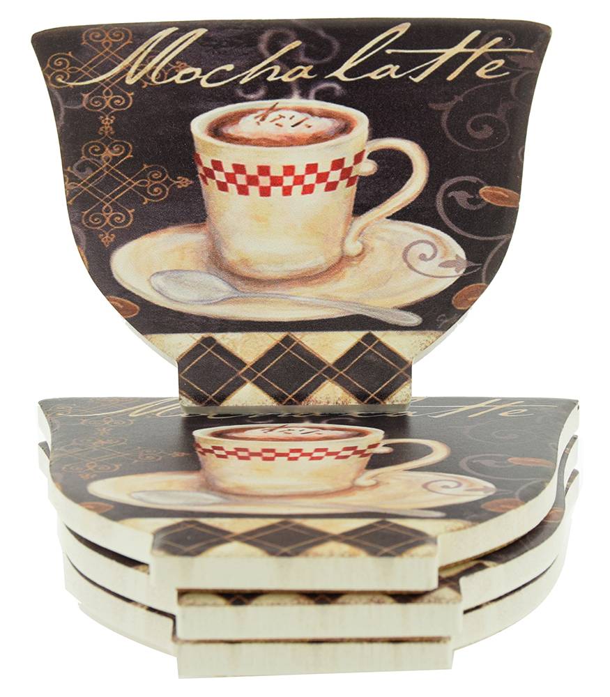 ETOILE ΣΟΥΒΕΡ ETOILE MOCHA LATTE ΚΕΡΑΜΙΚΟ 4ΤΜΧ (11Χ8.5Χ0.5CM)