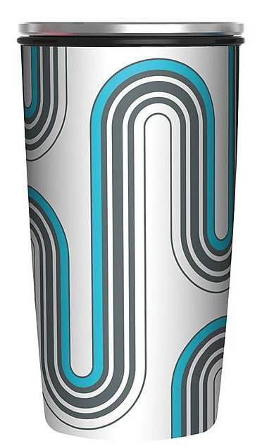 BAMBOO ΠΟΤΗΡΙ ΘΕΡΜΟΣ BAMBOO SLIDECUP RETRO DESIGN INOX (420ML)