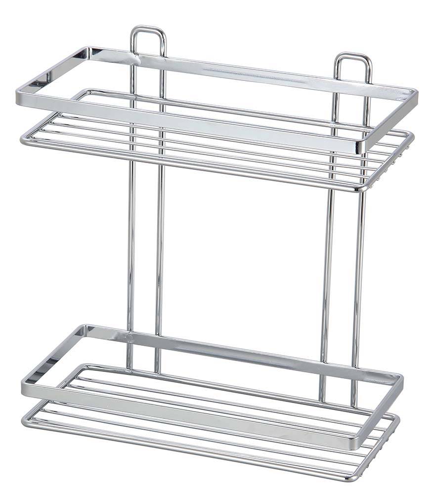 ΕΤΑΖΙΕΡΑ ESTIA ELEGANT ΜΕΤΑΛΛΟ 2 ΘΕΣΕΩΝ 20X31CM
