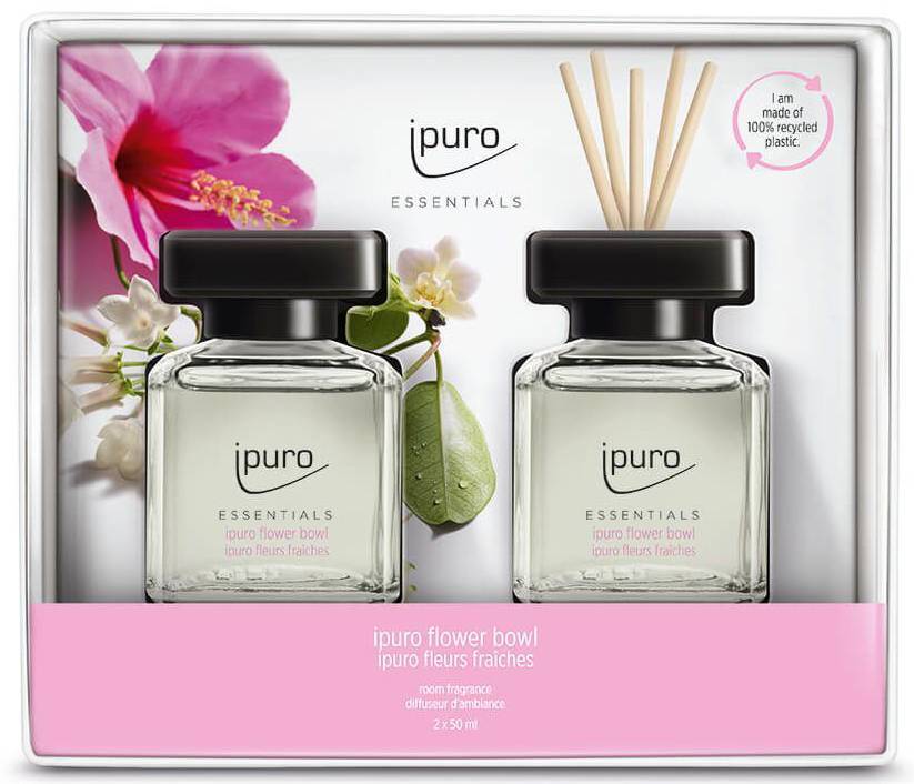 IPURO ΑΡΩΜΑΤΙΚΟ ΧΩΡΟΥ IPURO ESSENTIALS FLOWER BOWL SET 2X50ML