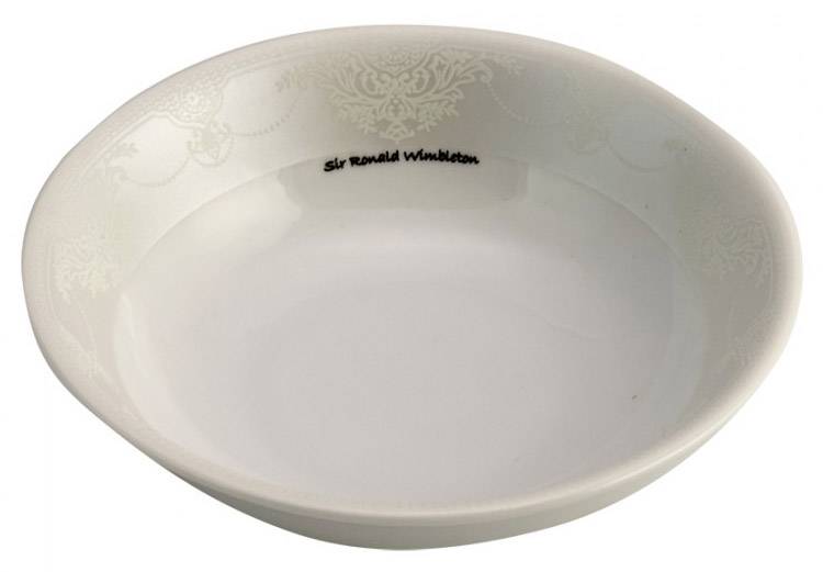 ΜΠΟΛ ΠΑΓΩΤΟΥ WM COLLECTION ADELLE ΠΟΡΣΕΛΑΝΗ ΛΕΥΚΟ 14CM