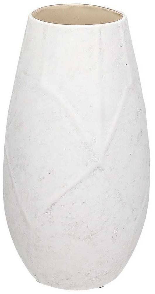 ΒΑΖΟ TOGNANA ICE ΚΕΡΑΜΙΚΟ ΛΕΥΚΟ 17X34CM