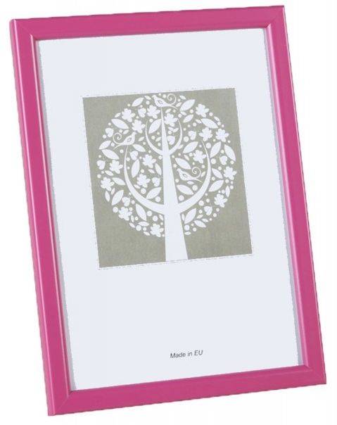 ΚΟΡΝΙΖΑ PHOTO FRAMES PS ΠΛΑΣΤΙΚΗ PINK 24X30CM
