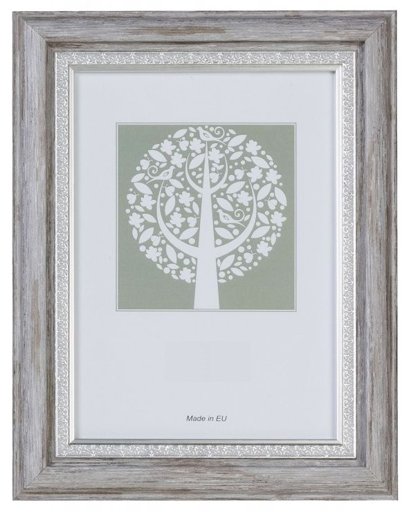 PHOTO FRAMES ΚΟΡΝΙΖΑ PHOTO FRAMES PS NATALI ΠΛΑΣΤΙΚΗ GREY 20X30CM