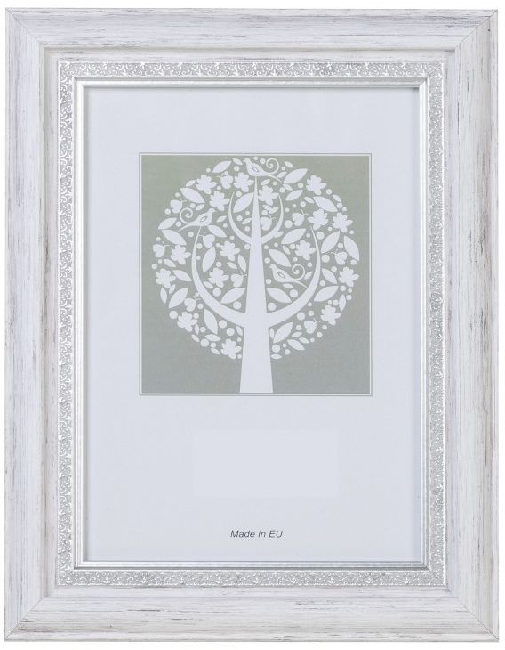 PHOTO FRAMES ΚΟΡΝΙΖΑ PHOTO FRAMES NATALI PS ΠΛΑΣΤΙΚΗ WHITE 15X21CM