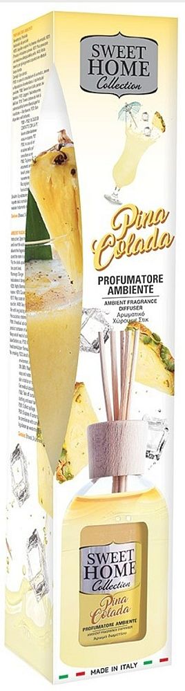 SWEET HOME ΑΡΩΜΑΤΙΚΟ ΧΩΡΟΥ DIFFUSER SWEET HOME PINA COLADA 100ML