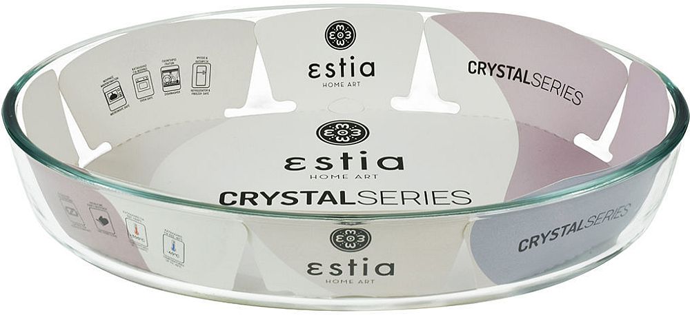ESTIA ΤΑΨΙ ESTIA CRYSTAL ΠΥΡΙΜΑΧΟ ΟΒΑΛ 35Χ25X7CM