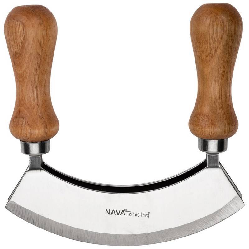 ΚΟΠΤΗΣ ΜΥΡΩΔΙΚΩΝ NAVA TERRESTRIAL INOX ΜΕ ΔΙΠΛΗ ΛΕΠΙΔΑ (13.5CM)