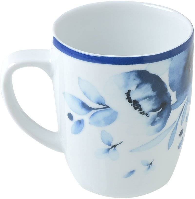 ΚΟΥΠΑ ΚΑΦΕ BLUE ROSE ΠΟΡΣΕΛΑΝΙΝΗ (330ML)