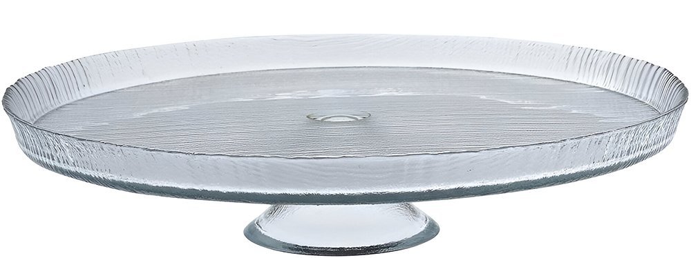 ESPIEL ΠΙΑΤΕΛΑ ESPIEL LUTRA ΓΥΑΛΙΝΗ ΔΙΑΦΑΝΗ ME ΠΟΔΙ (33CM)