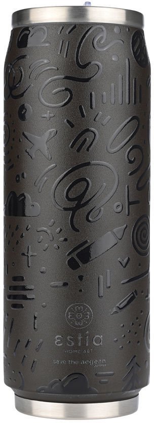 SAVE THE AEGEAN ΘΕΡΜΟΣ ESTIA SAVE THE AEGEAN TRAVEL CUP NOIR ECHO (500ML)
