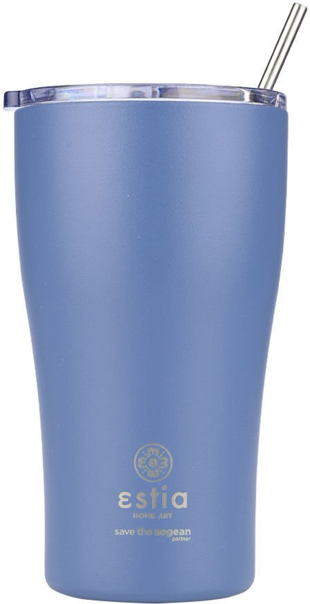 SAVE THE AEGEAN ΠΟΤΗΡΙ ΘΕΡΜΟΣ ESTIA SAVE THE AEGEAN COFFEE MUG DENIM BLUE (500ML)