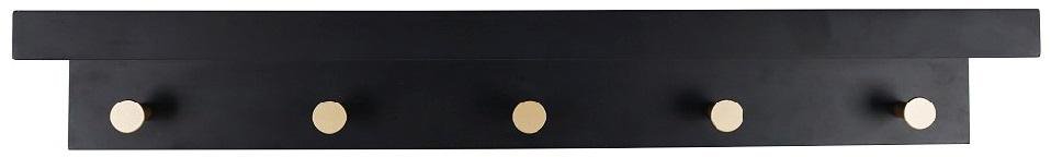 ESPIEL ΚΡΕΜΑΣΤΡΑ ESPIEL MDF ΤΟΙΧΟΥ ΜΑΥΡΗ (61CM)