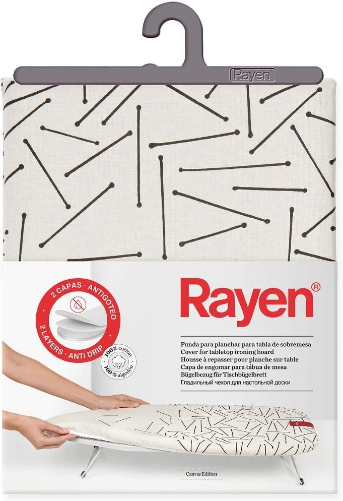 RAYEN ΣΙΔΕΡΟΠΑΝΟ RAYEN CANVAS EDITION ΒΑΜΒΑΚΕΡΟ ΓΙΑ ΕΠΙΤΡΑΠΕΖΙΑ ΣΙΔΕΡΟΣΤΡΑ (80X40CM)