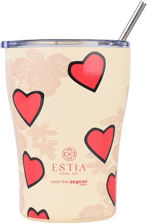 ΘΕΡΜΟΣ SAVE THE AEGEAN COFFEE MUG TENDER LACE (350ML)