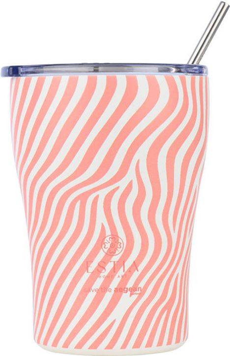 ΘΕΡΜΟΣ SAVE THE AEGEAN COFFEE MUG SOFT RIPPLE (350ML)