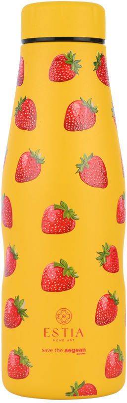 ΘΕΡΜΟΣ SAVE THE AEGEAN TRAVEL FLASK BERRY BRIGHT (500ML)