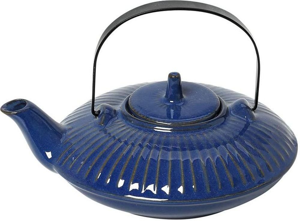 ΤΣΑΓΙΕΡΑ ESPIEL ΜΕ ΣΙΤΑ STONEWARE ΜΠΛΕ (700CC)