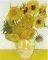POSTER LES TOURNESOLS 40.6 X 50.8 CM