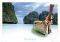 POSTER BOAT ON BEACH 61 X 91.5 CM