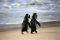 POSTER PENGUINS BEACH 61 X 91.5 CM