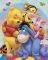 POSTER WINNIE THE POOH RAINBOW HUG 40.6 X 50....