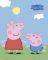 POSTER PEPPA PIG PEPPA AND GEORGE 40.6 X 50.8 CM