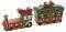TRAIN RED/GREEN COOKIE JAR 14 ��