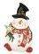 ROBIN SNOWMAN COOKIE JAR 29