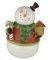 COOKIE JAR NATAL SNOWMAN 27.5CM