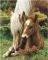 POSTER MARE AND FOAL II 40.6 X 50.8 CM