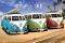 POSTER VW CALIFORNIAN CAMPER - CAMPERS BEACH ...