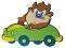   HOLLYTOON BABY TAZ CAR (EDIUM...