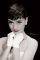 POSTER AUDREY HEPBURN RED  61 X 91.5 CM