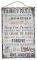  ART METAL WALL PAINTING FAMILY RULES 40X60CM
