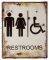  ESPIEL RESTROOMS 20X25CM