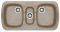  SANITEC CLASSIC 303  10 BEIGE 96X51CM