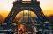 POSTER EIFFEL SUNRISE 61X91.5CM