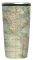   BAMBOO SLIDECUP  ANTIQUE MAP BA...