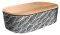    BAMBOO  DELUXE-LEAVES BLACK-WH...