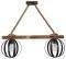   HERONIA LIGHTING LAMA RAGA 2/L ROPE UT-BL  81X75CM