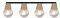 ����������  GALLIS LIGHTING WOOD NINE BAR IV ...