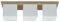   GALLIS  LIGHTING WOOD KYVOS III 3...