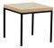  EMPORIO BROOKLYN SIDE TABLE NATURE  50X50XH50CM