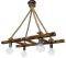   HERONIA LIGHTING SKALA/4L ROPE  BRONZE 8082CM